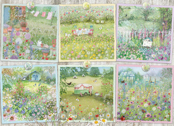 Puzzle 1000 el. Pola kwiatów
