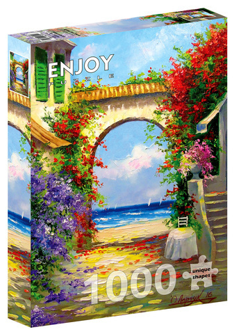 Puzzle 1000 el. Nad brzegiem morza OUTLET