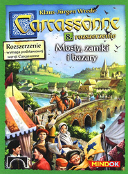Carcassonne: 8. dodatek - Mosty, Zamki i Bazary (II edycja polska)