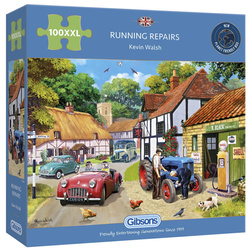 Puzzle 100 el. XXL Przegląd techniczny