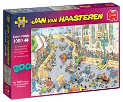 Puzzle 1000 el. JAN VAN HAASTEREN Wyścig na byle czym OUTLET