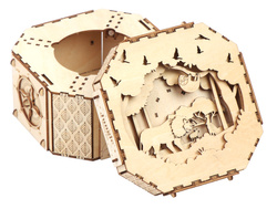 Łamigłówka TREASURE BOX - Jungle Secret (DIY) - poziom 3/4