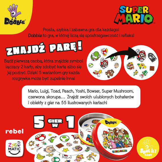 Dobble: Super Mario (Eco)