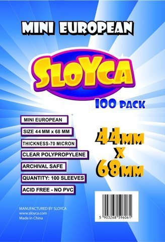 Koszulki na karty - Mini European (44x68 mm) - 100 szt.