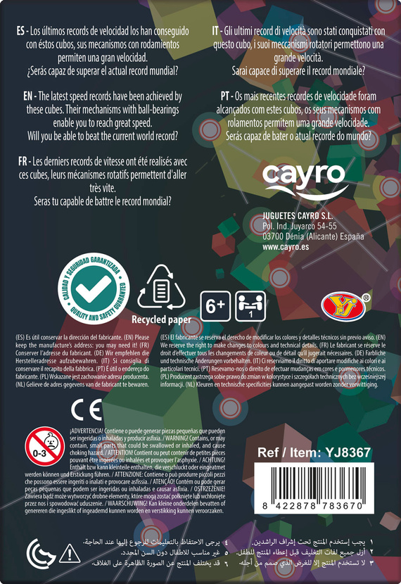 Kostka MoYu 4x4x4 - poziom 4/5 (YJ8367)