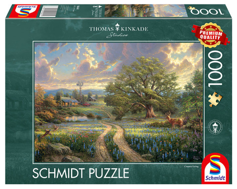 PQ Puzzle 1000 el. THOMAS KINKADE Życie na wsi