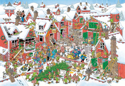 Puzzle 5000 el. JAN VAN HAASTEREN Wioska Świętego Mikołaja OUTLET