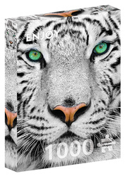 Puzzle 1000 el. Biały tygrys syberyjski