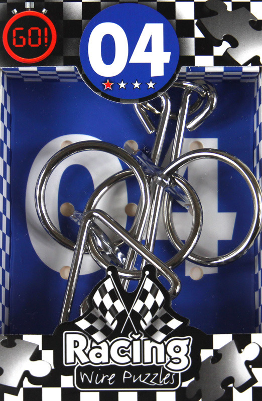 Łamigłówka druciana RACING nr 04 - poziom 1/4