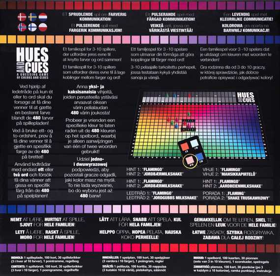 Hues and Cues (edycja europejska)