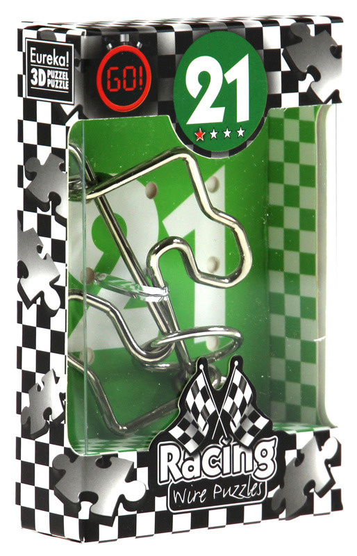 Łamigłówka druciana RACING nr 21 - poziom 1/4