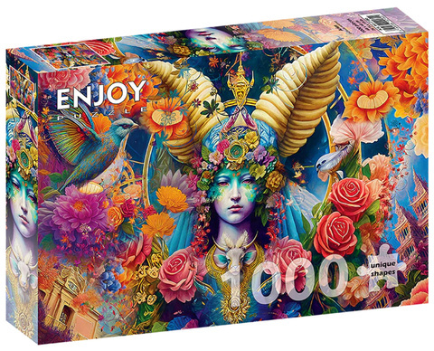 Puzzle 1000 el. Znak zodiaku: Baran