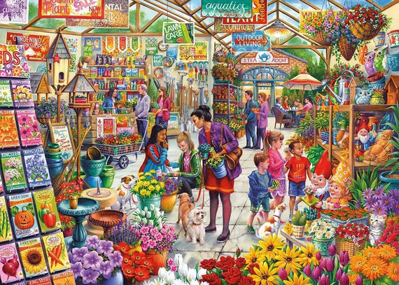 Puzzle 1000 el. Sklep ogrodniczy