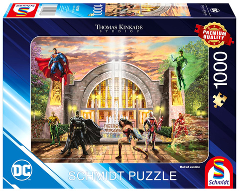 PQ Puzzle 1000 el. THOMAS KINKADE Sala Sprawiedliwości (DC)