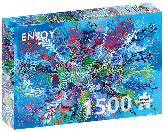 Puzzle 1500 el. Błękit oceanu