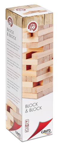 Drewniana wieża (naturalne drewno) (652)