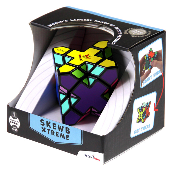 Skewb Xtreme - łamigłówka Recent Toys - poziom 4,5/5