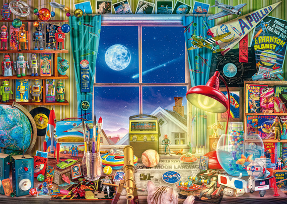 PQ Puzzle 1000 el. W drodze na księżyc