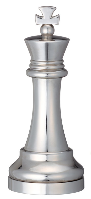 Seria Szachy (Silver) - Łamigłówka Cast King (Król)