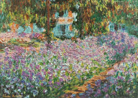 Puzzle 1000 el. Ogród artysty w Giverny, Claude Monet