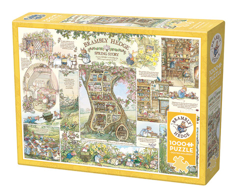 Puzzle 1000 el. Brambly Hedge: Wiosna