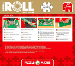 Zwijana mata do puzzli 500 el. - 1000 el. - 1500 el. (900x600 mm)