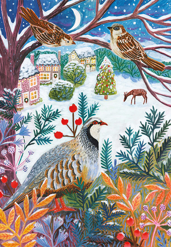 Puzzle 3 x 500 el. Mroźna fauna