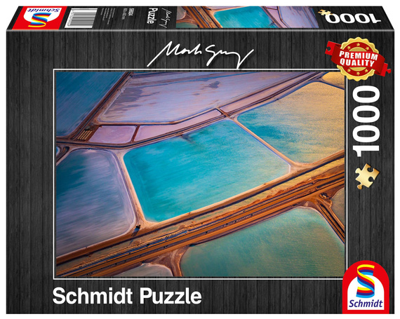 PQ Puzzle 1000 el. MARK GRAY Pastelowa mozaika