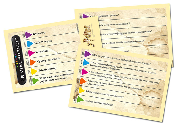 Quiz Harry Potter - Trivial Pursuit (część druga)