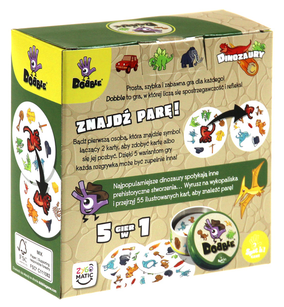 Dobble: Dinozaury (Eco)