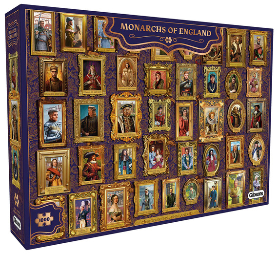 Puzzle 1000 el. Władcy Anglii