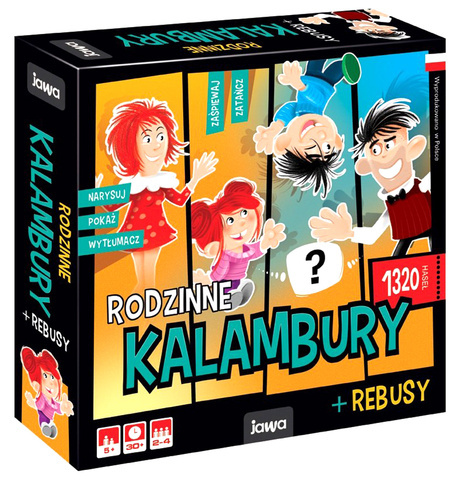 Rodzinne kalambury + rebusy