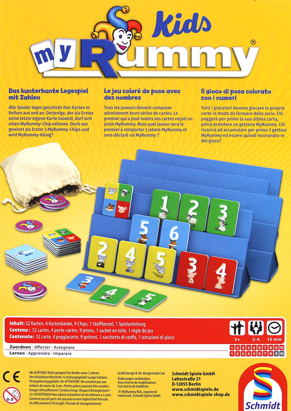Rummy Kids (wersja dla dzieci) OUTLET