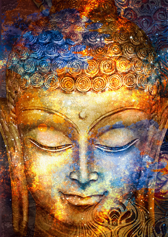 Puzzle 1000 el. Uśmiechnięty Budda