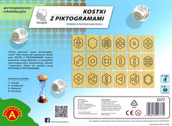 Terapia - Kostki z piktogramami