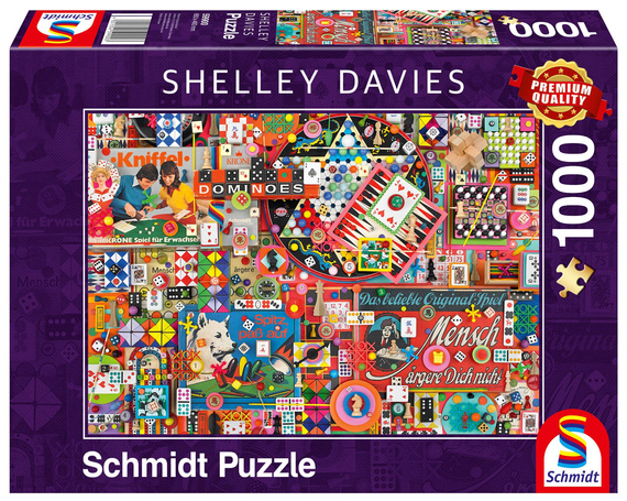 PQ Puzzle 1000 el. SHELLEY DAVIES Gry planszowe Retro