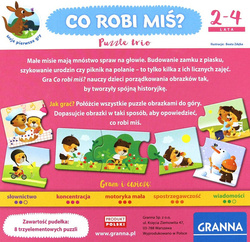 Moje pierwsze gry - Co robi miś?