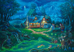 PQ Puzzle 1000 el. ZAC KINKADE Nawiedzony dom OUTLET