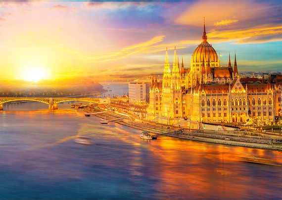 Puzzle 1000 el. Budynek parlamentu / Budapeszt / Węgry