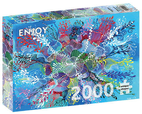 Puzzle 2000 el. Błękit oceanu