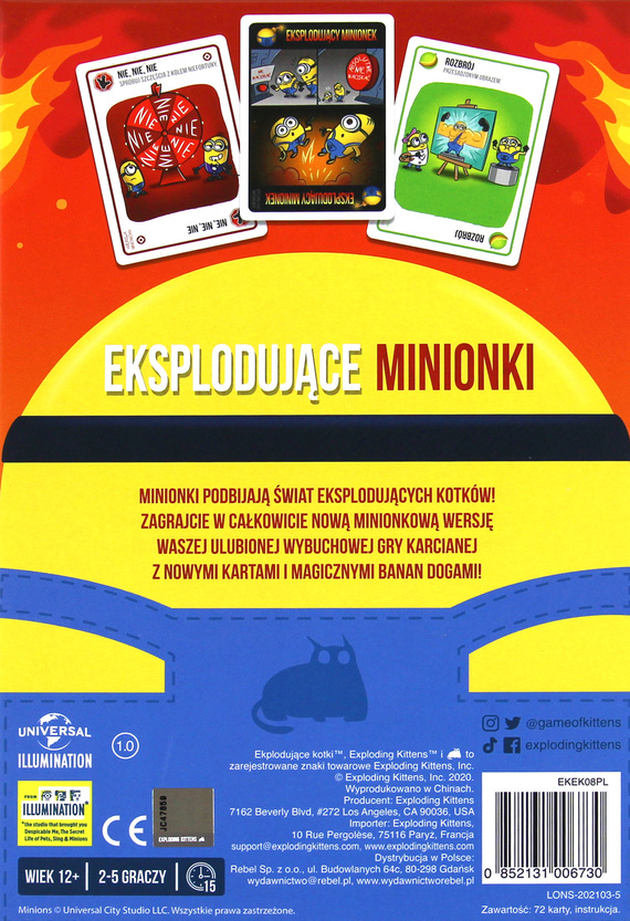 Eksplodujące Minionki