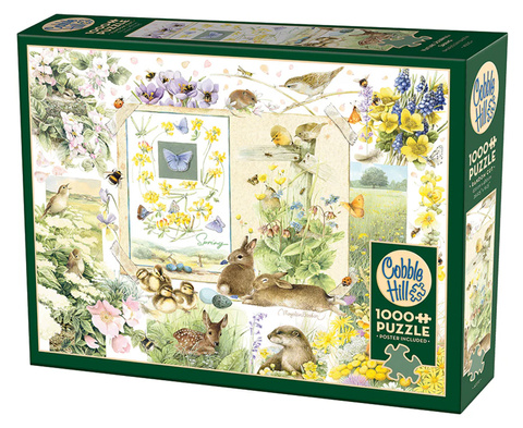 Puzzle 1000 el. Dziennik przyrodniczy: Wiosna