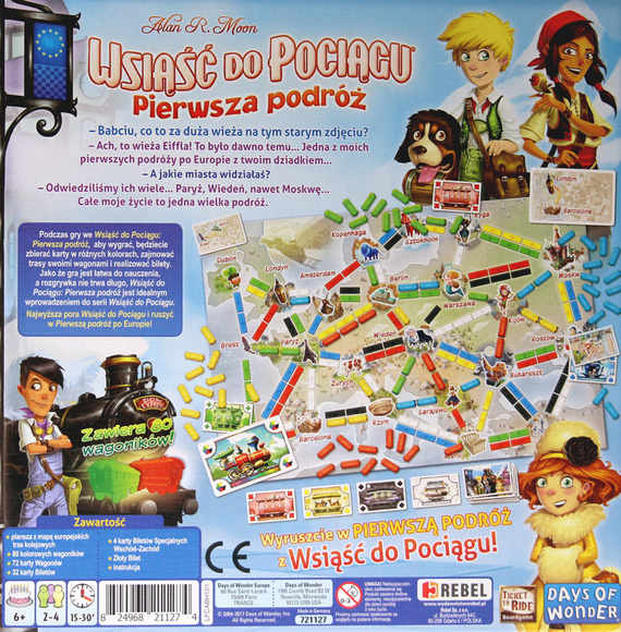 Wsiąść do pociągu: Pierwsza podróż