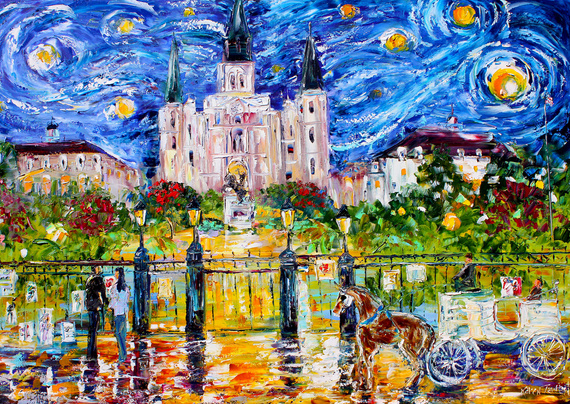 Puzzle 1000 el. Plac Jacksona / Nowy Orlean / USA