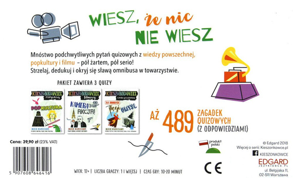Kieszonkowiec (pakiet) - Wiesz, że nic nie wiesz