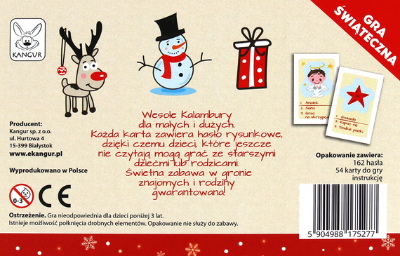 Kalambury dla dzieci (wersja świąteczna)