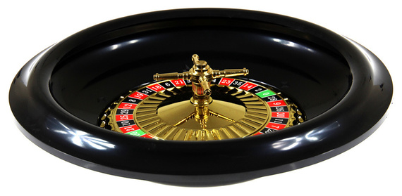 Ruletka plastikowa złota śr. 40 cm (HG - 620408)