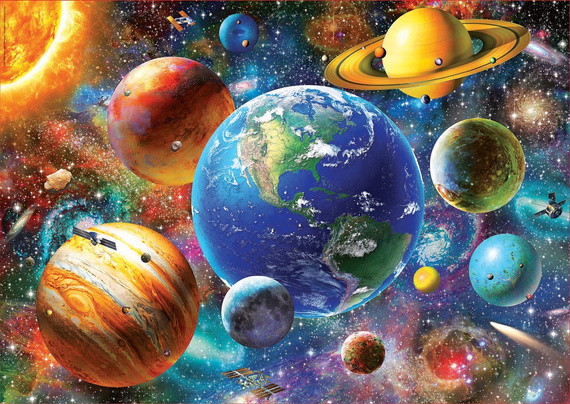 Puzzle 500 el. Układ Słoneczny