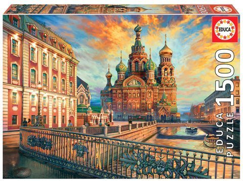 Puzzle 1500 el. Sankt Petersburg / Rosja