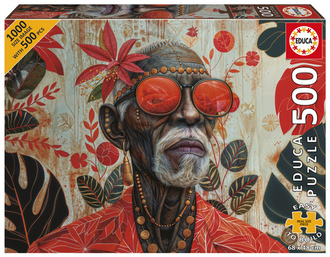 Puzzle 500 el. Żar tropików